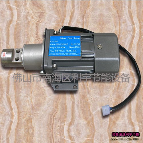 LY86220-T微型磁驱动齿轮泵 1